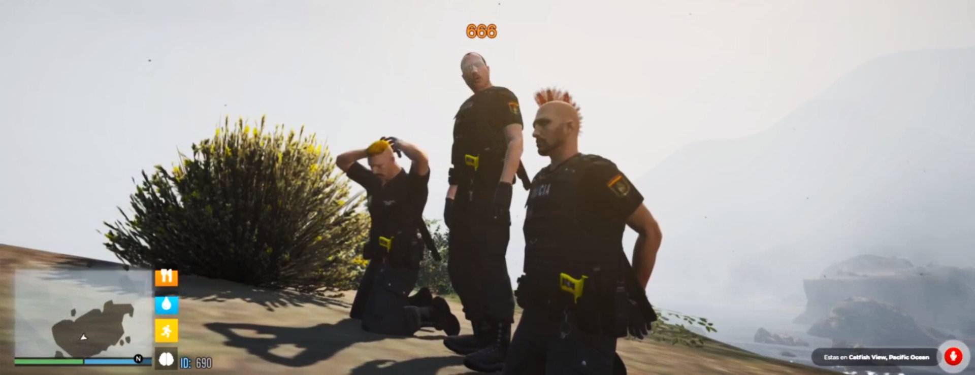 Torrente es eliminado por una banda de terroristas en frente de Gustabo y Horacio