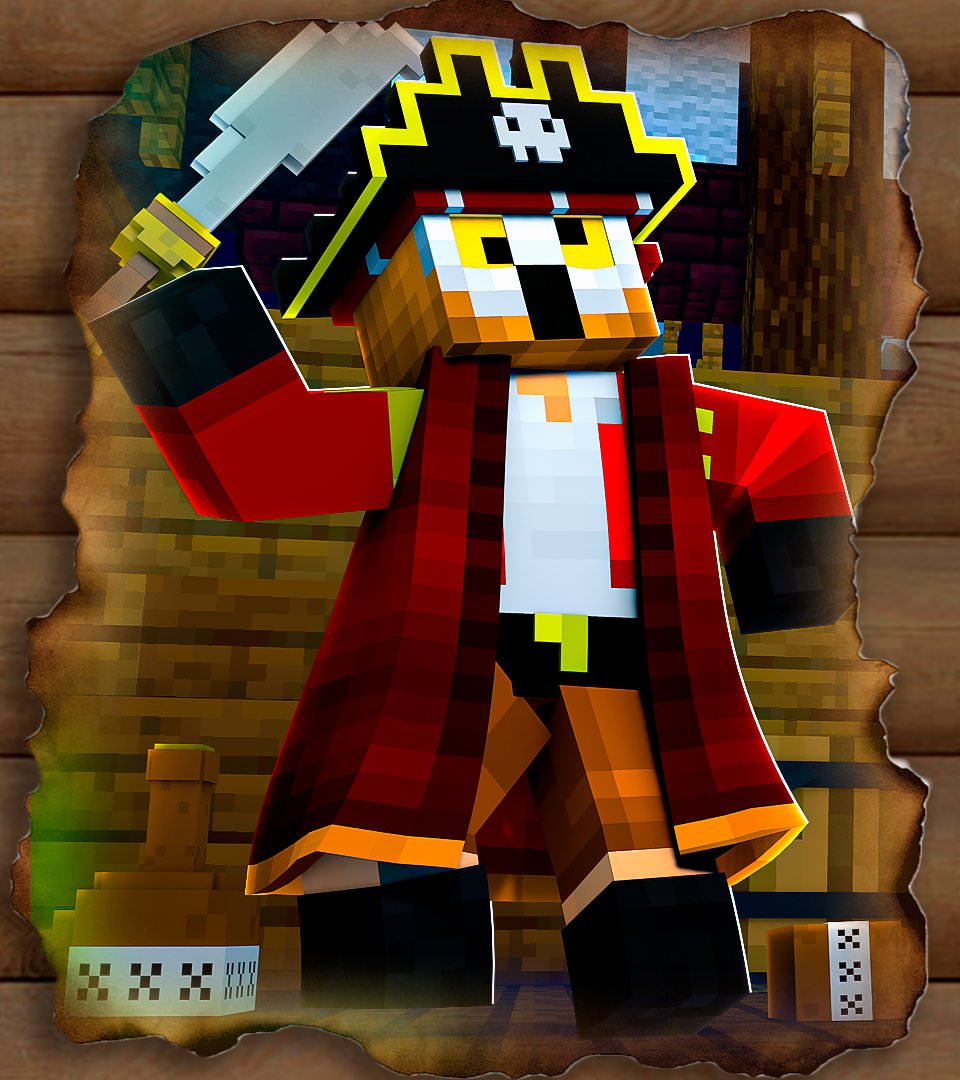 Piratas en Minecraft, ¡Conoce todos los integrantes aquí!